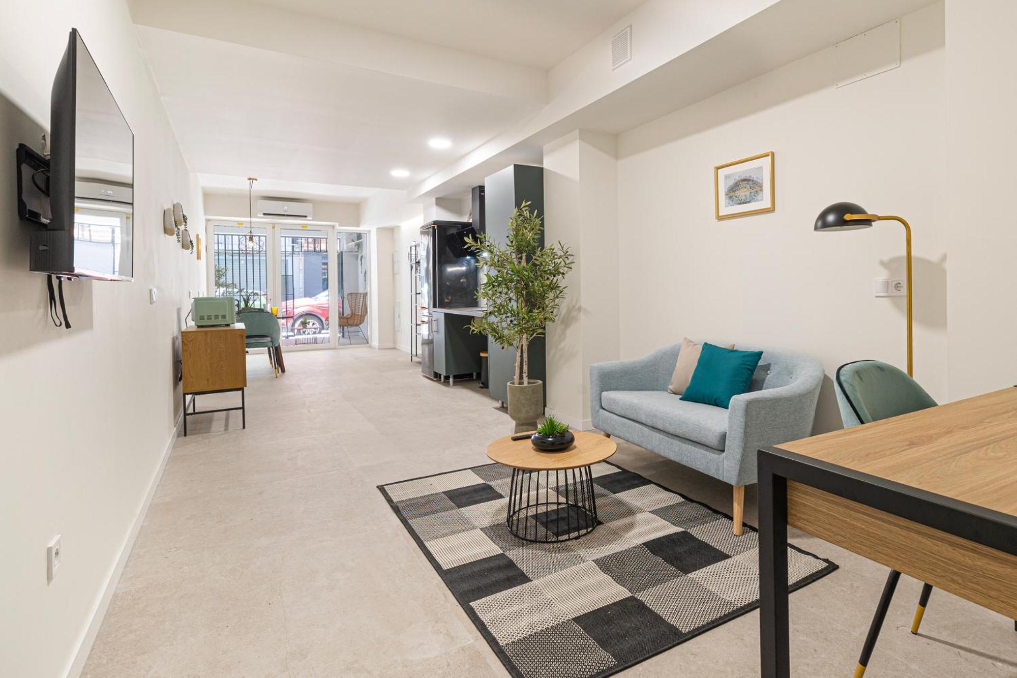 Appartement Ag7 Loft Espaciosos Estudios Con Terraza Cercanos Al Metro Zona Ayora